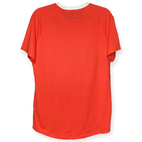 Under Armour UA Mens M Match 2.0 Jersey Heatgear Heat Gear Sports Orange White - Picture 5 of 9